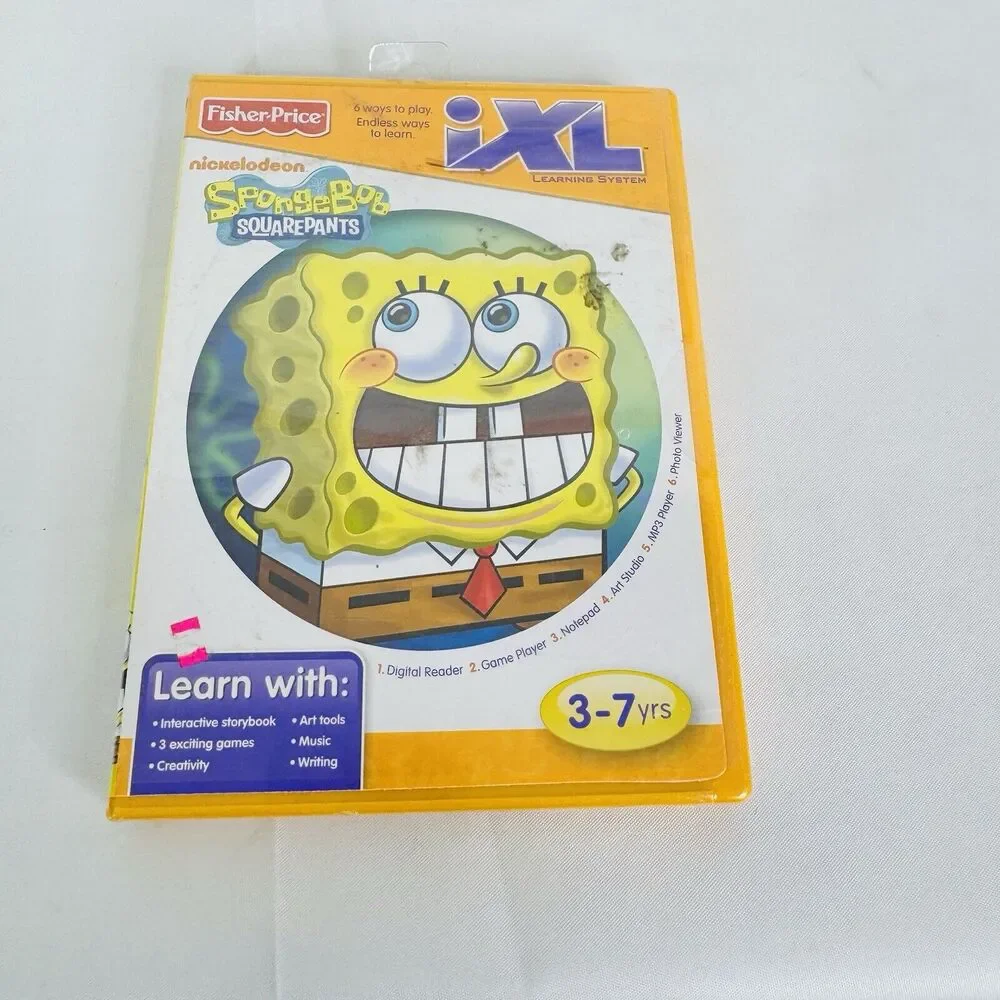 SpongeBob SquarePants Game Fisher Price iXL Learning System